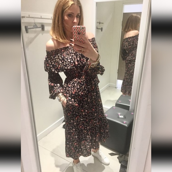 From my closet: Debenhams/ redherring off-shoulder dress - Picture 2 of 5